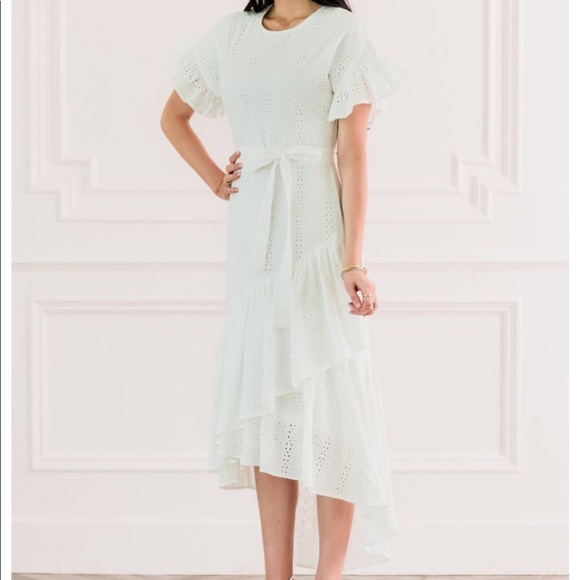 NWT Rachel Parcell June Eyelet Dress - Picture 6 of 8